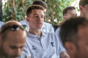 (Παγκόσμιο Κύπελλο FIBA/Φώτος) Η διάσκεψη της Εθνικής ενόψει Κροατίας και Γερμανίας
