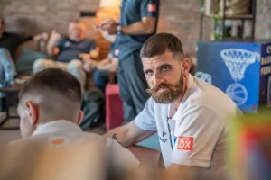 (Παγκόσμιο Κύπελλο FIBA/Φώτος) Η διάσκεψη της Εθνικής ενόψει Κροατίας και Γερμανίας