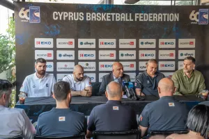(Παγκόσμιο Κύπελλο FIBA/Φώτος) Η διάσκεψη της Εθνικής ενόψει Κροατίας και Γερμανίας