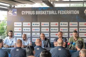 (Παγκόσμιο Κύπελλο FIBA/Φώτος) Η διάσκεψη της Εθνικής ενόψει Κροατίας και Γερμανίας