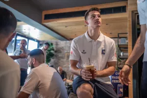 (Παγκόσμιο Κύπελλο FIBA/Φώτος) Η διάσκεψη της Εθνικής ενόψει Κροατίας και Γερμανίας