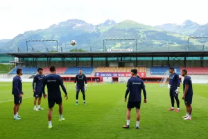 (Φώτος) Η προπόνηση της Εθνικής ενόψει Λίχτενσταϊν