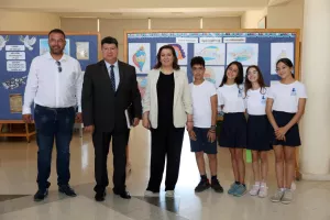 Επίσκεψη Υπουργού Παιδείας σε σχολεία της ελεύθερης περιοχής Αμμοχώστου