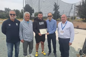 Στήριξη στον Παγκόσμιο Πρωταθλητή Κ20 Ιωσήφ Κεσίδη