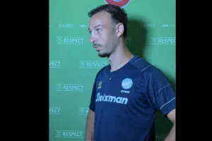 (Βίντεο) Γεωργίου: "Πήραμε αυτοπεποίθηση και αντικατοπτρίζει την καλή δουλειά που γίνεται στην Εθνική"
