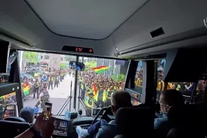 Αποθεωτική υποδοχή στη Γκάνα του Λουκάσεν!