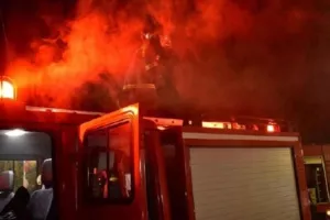 Φωτιά σε γκαράζ οικίας στα Λειβάδια – Στο νοσοκομείο η ιδιοκτήτρια