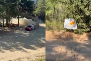 (Bίντεο kerkida) Θέαμα, ταχύτητα και η κυπριακή σημαία στις ειδικές του Ράλι Ακρόπολης!