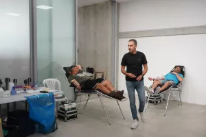 Εθελοντική αιμοδοσία σε συνεργασία με τους Guardians