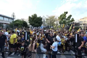 ΑΕΚ: Χαμός στη Δράμα για το τρόπαιο