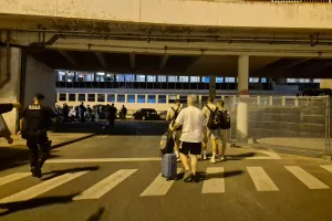 (Φώτος Kerkida) Αναχώρηση... ΑΕΚ