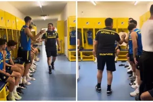 (ΑΠΟΕΛ-ΒΙΝΤΕΟ) Πρώτη γνωριμία με τον κόουτς!
