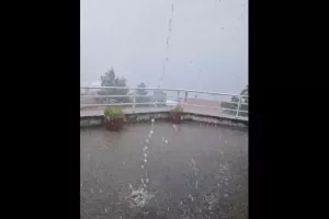(ΒΙΝΤΕΟ) Δυνατή βροχόπτωση!