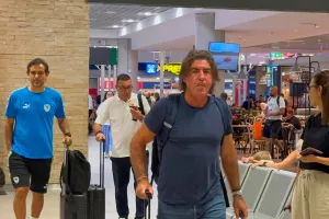 Ο Σα Πίντο με Νούνο και Χάρη (ΒΙΝΤΕΟ Kerkida)