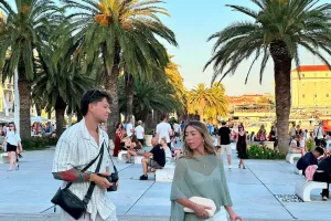 Πολυκοσμία και καλοκαιρινή διάθεση στο Σπλιτ (Φώτος kerkida)