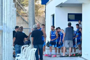 (Φώτος Kerkida) Η προπόνηση του Απόλλωνα