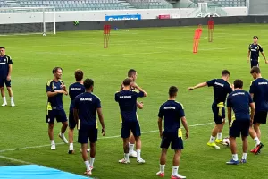 (Βίντεο-Φώτος kerkida) Η προπόνηση της Hajduk Split στο "Αλφαμέγα"