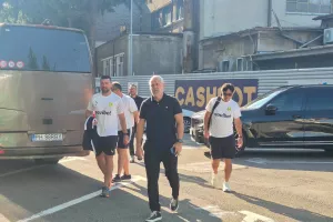 (Φώτος kerkida) Στο Stadion Ilie Oana" η ΑΕΚ