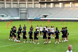 (Βίντεο-Φώτος kerkida) Η προπόνηση της Hajduk Split στο "Αλφαμέγα"