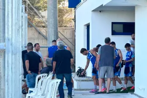 (Φώτος Kerkida) Η προπόνηση του Απόλλωνα