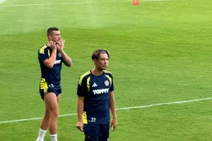 (Βίντεο-Φώτος kerkida) Η προπόνηση της Hajduk Split στο "Αλφαμέγα"