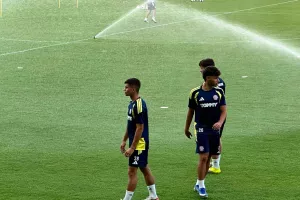 (Βίντεο-Φώτος kerkida) Η προπόνηση της Hajduk Split στο "Αλφαμέγα"