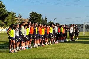 (ΦΩΤΟΣ) Το kerkida.net στην ανοιχτή προπόνηση της ΑΕΛ