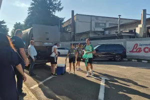 (Φώτος kerkida) Στο Stadion Ilie Oana" η ΑΕΚ