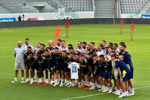 (Βίντεο-Φώτος kerkida) Η προπόνηση της Hajduk Split στο "Αλφαμέγα"