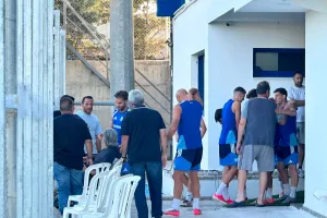 (Φώτος Kerkida) Η προπόνηση του Απόλλωνα