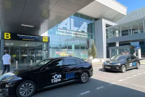Περιμένουμε την Ομόνοια στο Almaty International Airport
