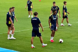 (Βίντεο-Φώτος kerkida) Η προπόνηση της Hajduk Split στο "Αλφαμέγα"