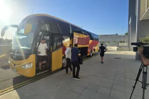 Φώτος kerkida από την άφιξη των Γεωργιανών