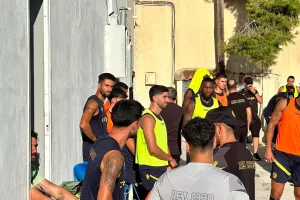 (ΦΩΤΟΣ) Το kerkida.net στην ανοιχτή προπόνηση της ΑΕΛ