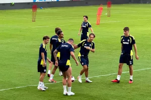 (Βίντεο-Φώτος kerkida) Η προπόνηση της Hajduk Split στο "Αλφαμέγα"