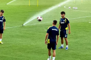 (Βίντεο-Φώτος kerkida) Η προπόνηση της Hajduk Split στο "Αλφαμέγα"