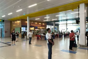 Περιμένουμε την Ομόνοια στο Almaty International Airport