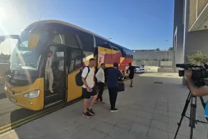 Φώτος kerkida από την άφιξη των Γεωργιανών