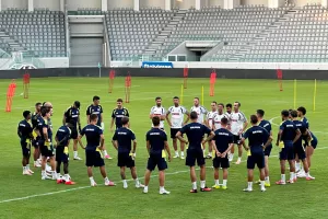(Βίντεο-Φώτος kerkida) Η προπόνηση της Hajduk Split στο "Αλφαμέγα"