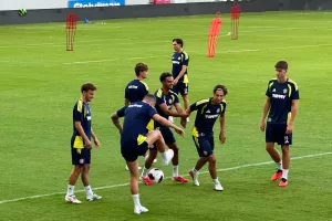 (Βίντεο-Φώτος kerkida) Η προπόνηση της Hajduk Split στο "Αλφαμέγα"