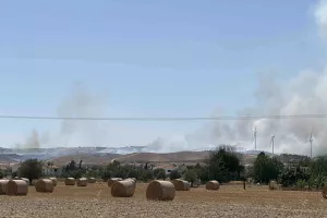 Εκρήξεις και πυρκαγιά στο πεδίο βολής Καλού Χωριού