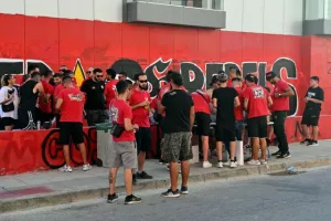 (ΦΩΤΟΣ Kerkida) Η παρουσίαση της Νέας Σαλαμίνας