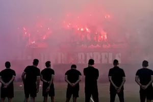 (ΦΩΤΟΣ Kerkida) Η παρουσίαση της Νέας Σαλαμίνας