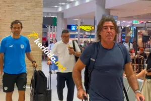 Ο Σα Πίντο με Νούνο και Χάρη (ΒΙΝΤΕΟ Kerkida)