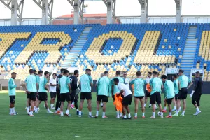 (Βίντεο-Φώτος kerkida) Η προπόνηση της ΑΕΚ στο "Stadion Ilie Oana"