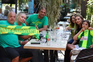 (Φώτος) "Κιτρινοπράσινο" pre-game στη Ρουμανία