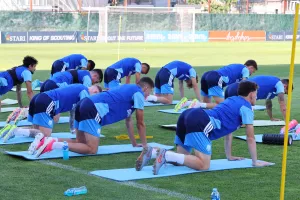 (Βίντεο/Φώτος Kerkida) Η προπόνηση του Απόλλωνα