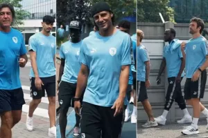 Βόλτα... πριν το φιλικό (Βίντεο)
