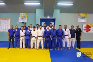 Ο Πρόεδρος της ΚΟΕ, Γεώργιος Χρυσοστόμου, επισκέφθηκε τους «Τζουντόκα» 