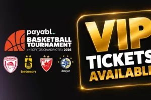 Ανάρπαστα τα VIP εισιτήρια του τουρνουά payabl. «Νεόφυτος Χανδριώτης»